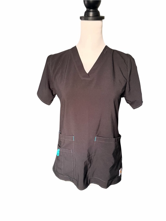 Carhartt Tops - Carhartt Modern Fit Black Scrub Top Size XS